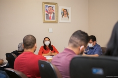 Mesa redonda com Lideranças Comunitárias