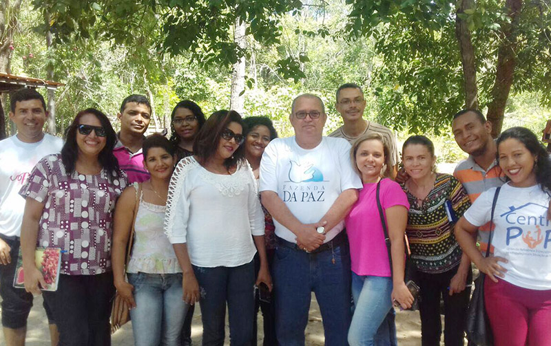 Visita a Fazenda da Paz