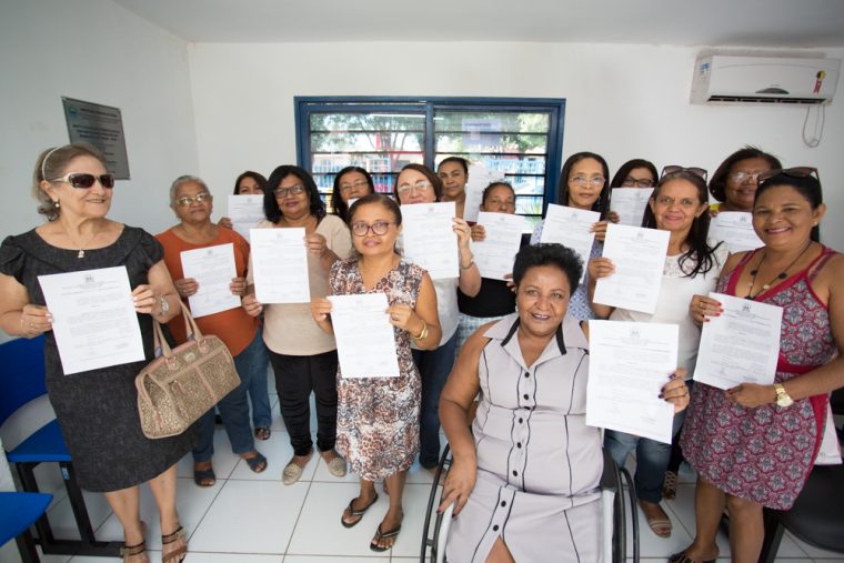 Entrega de portarias do IPMT