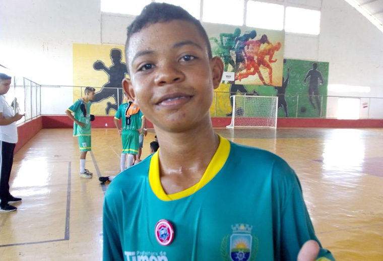 Liedson, garoto de Timon, já é destaque no Campeonato Maranhense de Futsal