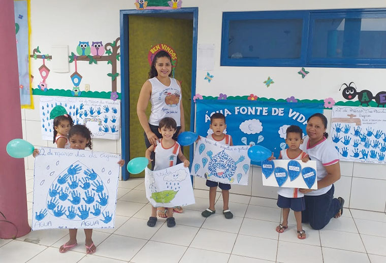 Atividade dia da Água - Educação Infantil