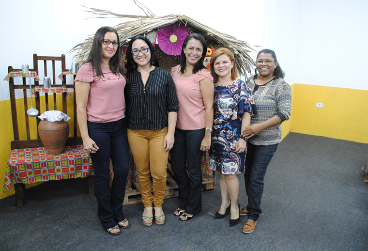 Equipe representante do Projeto Educativo Mãos Dadas no Prêmio Sebrae de Educação Empreendedora