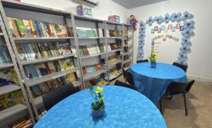 EMEF Dona Sinhara inaugura biblioteca de leitura para incentivar hábitos literários