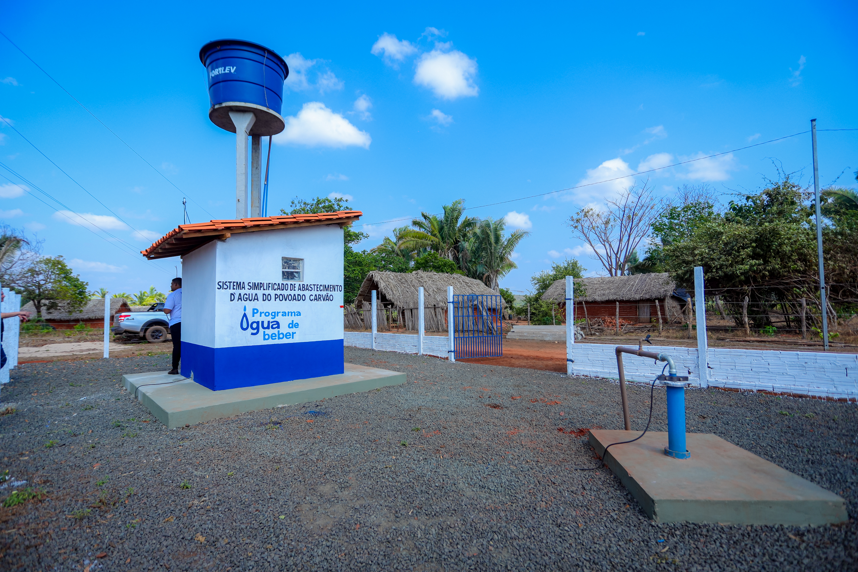 Prefeitura de Timon amplia programa Água de Beber com novo sistema no Povoado Carvão