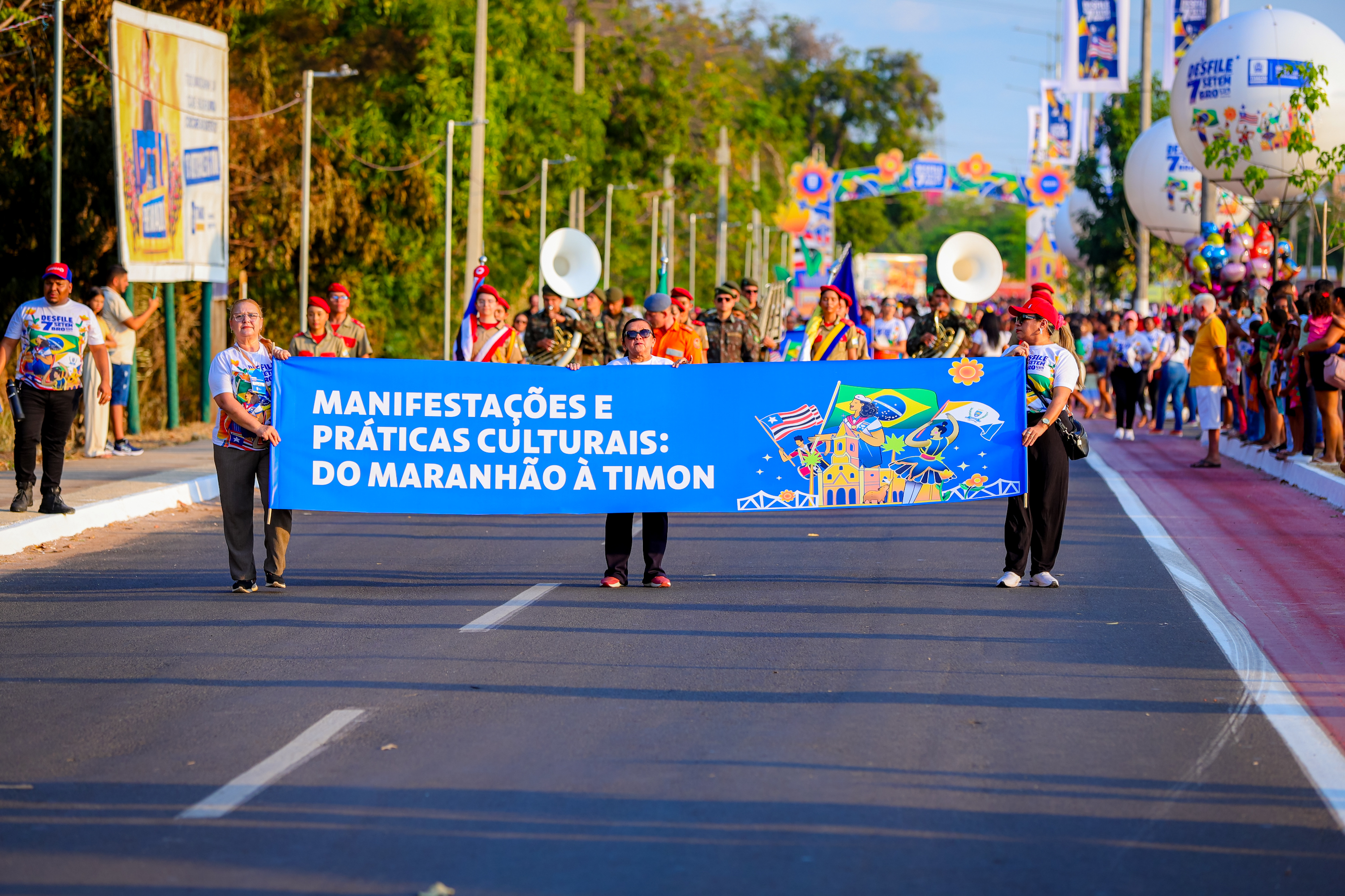 Desfile de 7 de Setembro resgata tradição e emociona famílias em Timon
