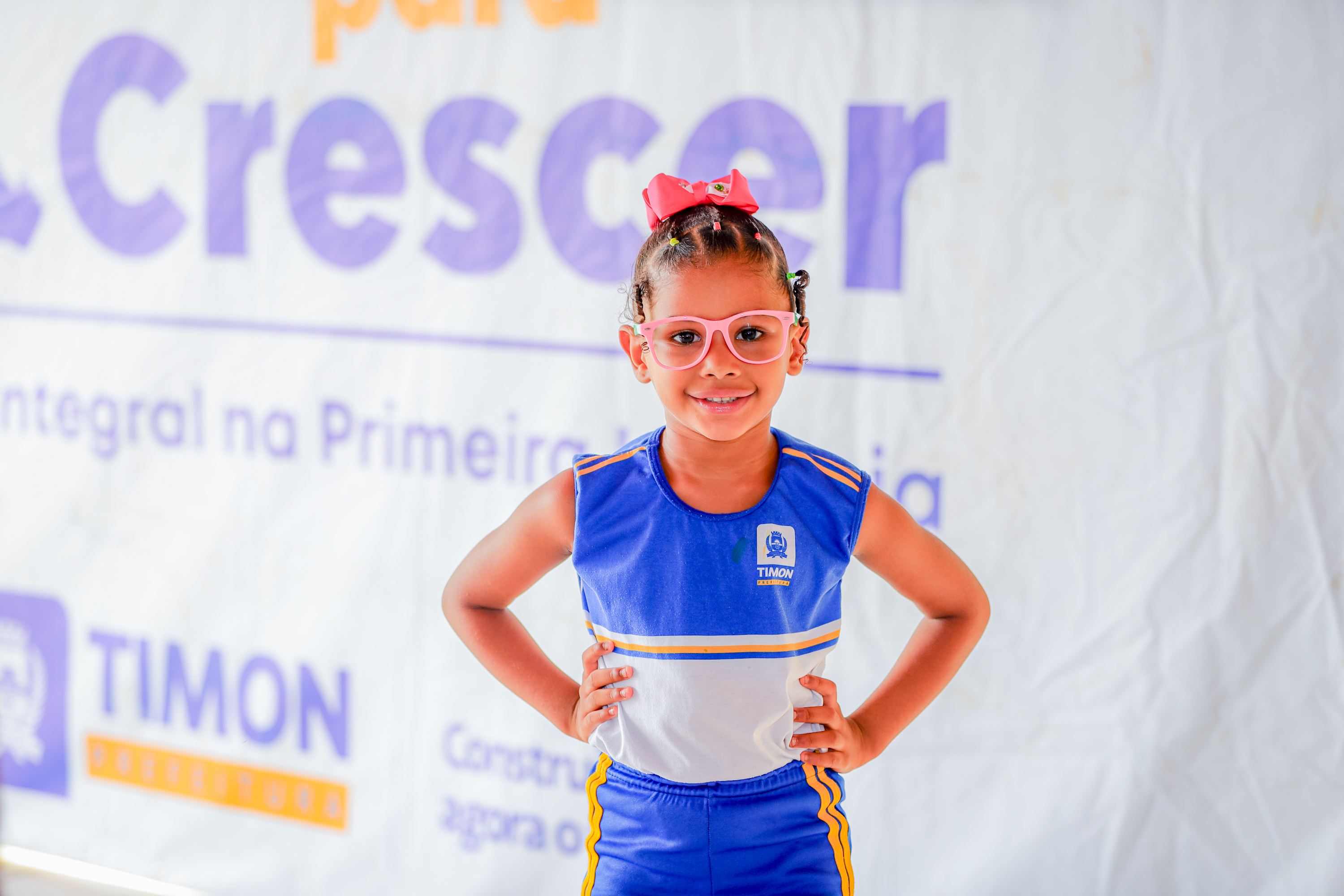 Projeto Cuidar para Crescer realiza entrega de óculos para crianças no povoado Cão Açu