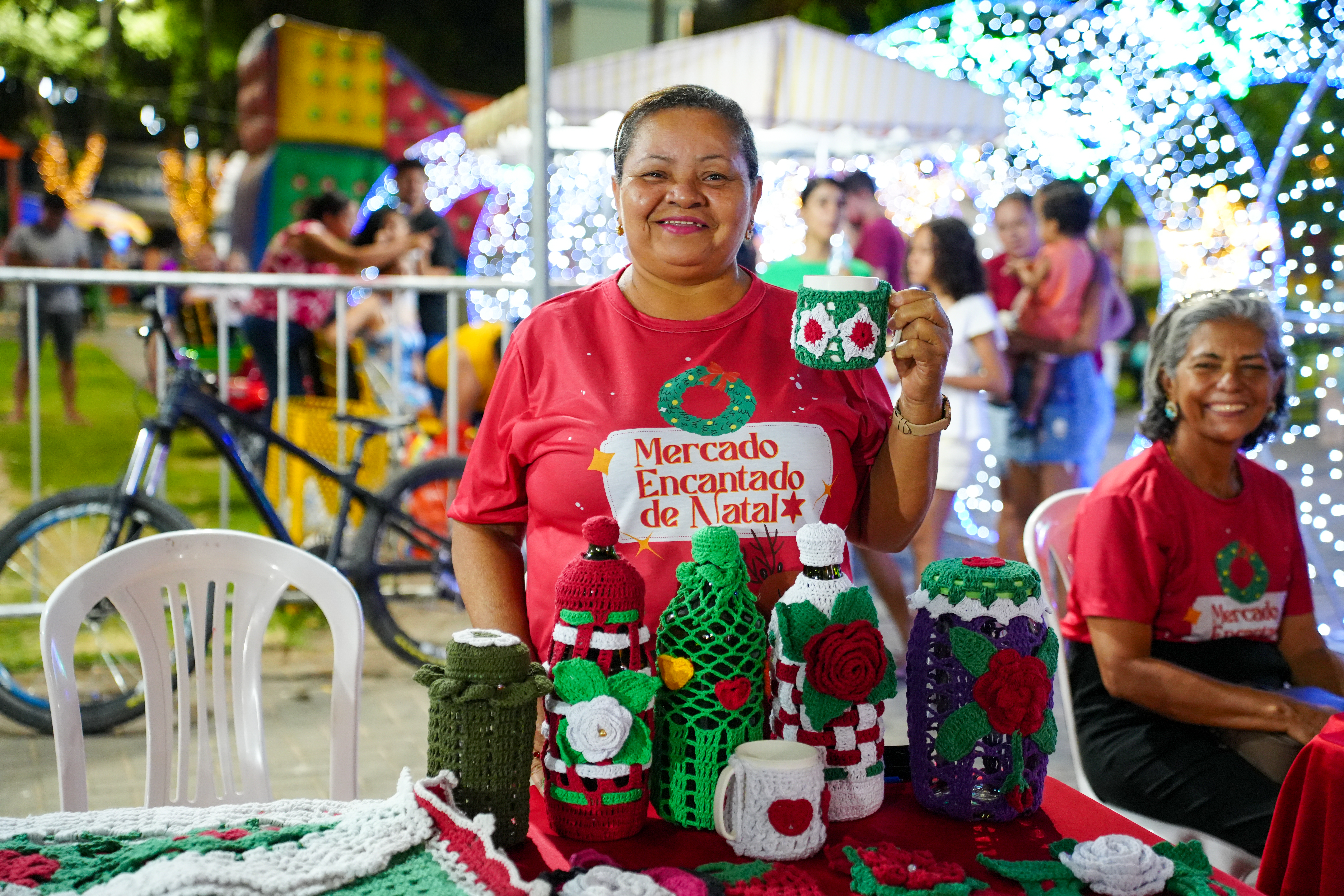 Mercado Encantado de Natal impulsiona o empreendedorismo local em Timon