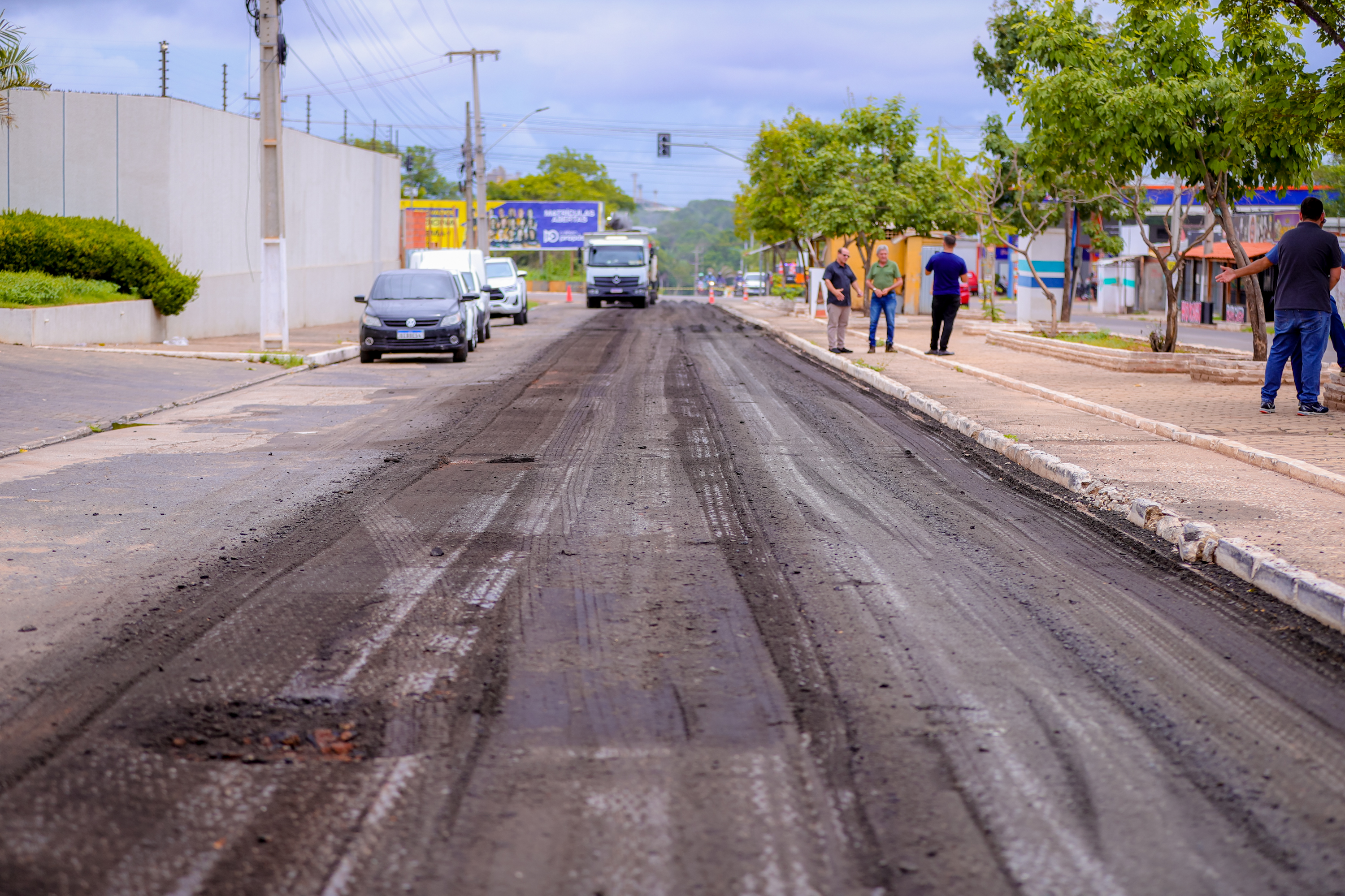 Prefeitura de Timon inicia obras de pavimentação asfáltica no Parque Alvorada