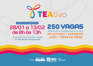 Prefeitura de Timon abre inscrições para projeto esportivo voltado à crianças e adolescentes com TEA
