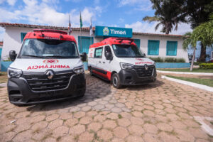 Novas ambulâncias reforçam rede de urgência e fortalecem a saúde em Timon