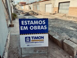 Prefeitura de Timon intensifica obras para melhorar ruas e avenidas da cidade